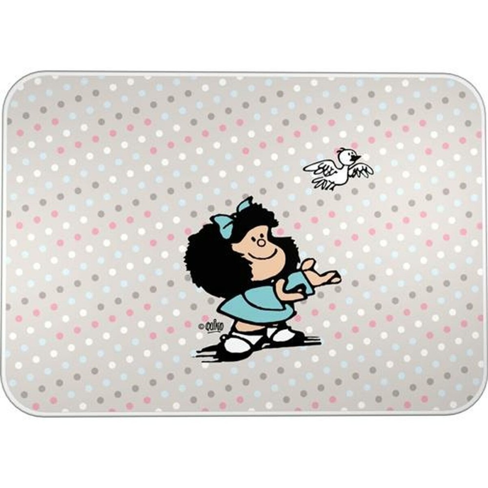 Schutzmatte Mafalda BIRD Bunt PVC 47 x 33 cm Desktop (2 Stück)