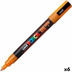 Marqueur POSCA PC-3ML Jaune (6 Unités)