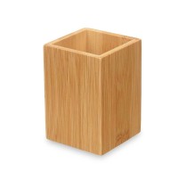 Zahnbürstenhalter Berilo B7490-3 natürlich Bambus Kunststoff 6,8 x 9,7 x 6,8 cm (24 Stück)