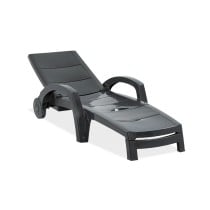 Sun-lounger Shaf Ocean Anthracite 100 x 74 x 42 cm