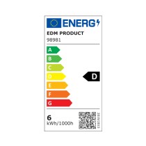 LED lamp EDM 98981 D 5,5 W 45 W 60 W R7s 800 lm 600 lm 1,5 x 7,8 cm Ø 1,5 x 7,8 cm Lineal (6400 K)