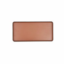 Tablett für Snacks Bidasoa Gio Braun Kunststoff 24 x 11,5 cm (12 Stück)