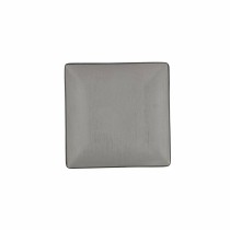 Flacher Teller Bidasoa Gio Schwarz Kunststoff 18 x 18 cm (12 Stück)