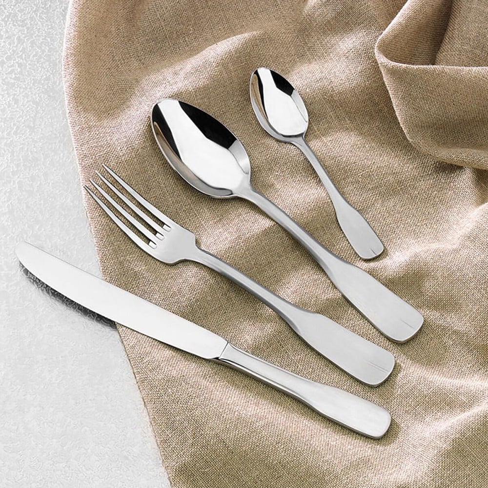 coffee spoons Amefa Vieux Paris Satine Metal Stainless steel Coffee 12 Units