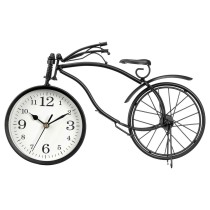 Horloge de table Gift Decor 912 Noir Bicyclette (4 Unités)