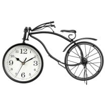 Table clock Gift Decor 912 Black Bicycle (4 Units)