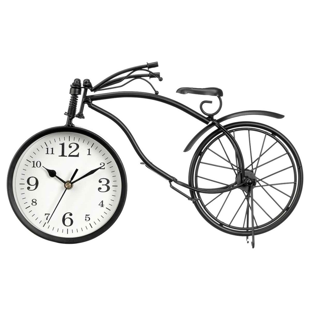Horloge de table Gift Decor 912 Noir Bicyclette (4 Unités)