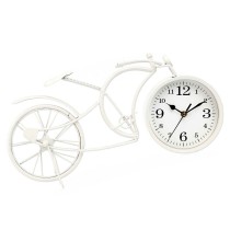 Horloge de table Gift Decor 919 Blanc Bicyclette (4 Unités)