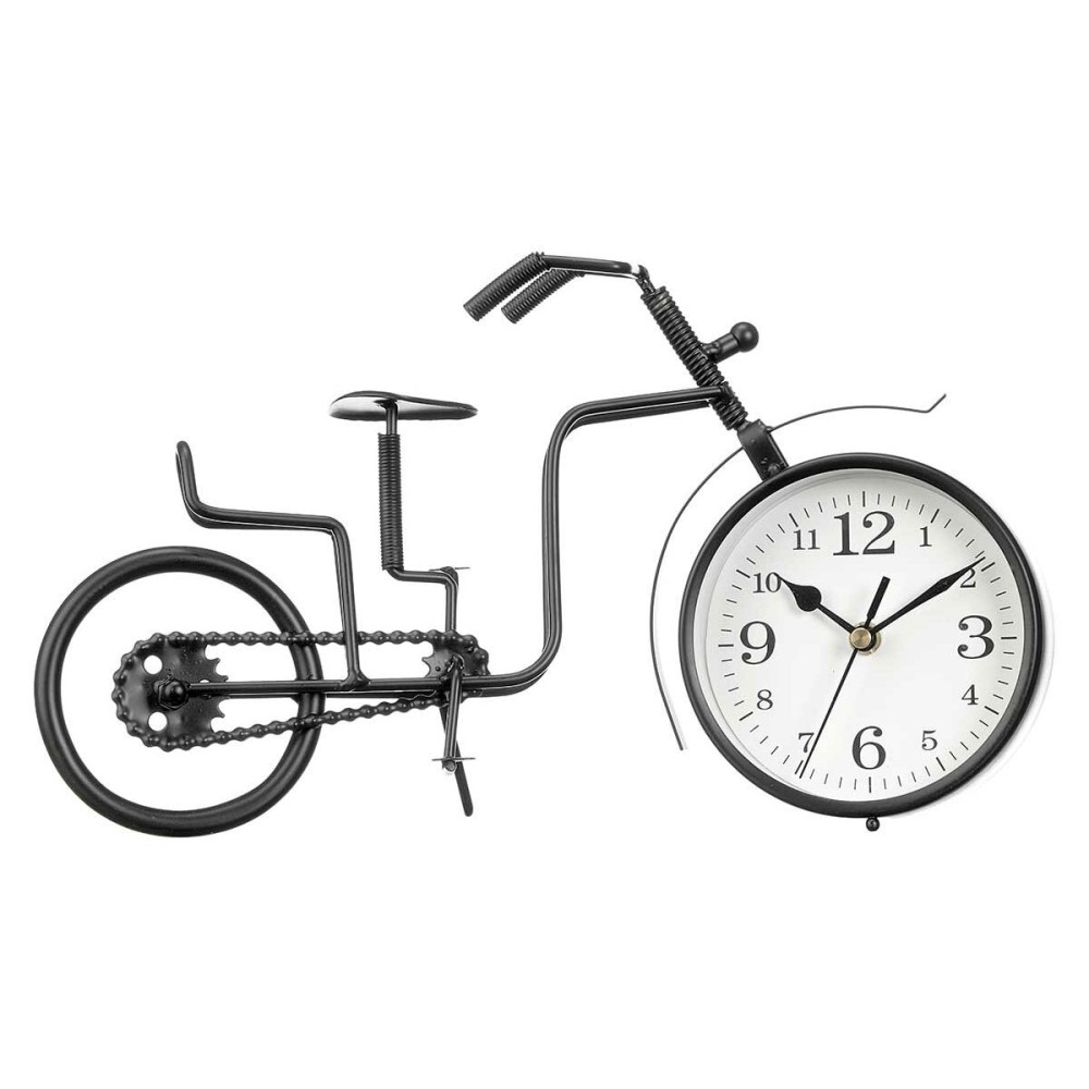 Horloge de table Gift Decor 911 Noir Bicyclette (4 Unités)