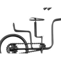 Bordur Gift Decor 911 Schwarz Fahrrad (4 Stück)