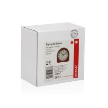 Horloge de table Versa Luxa Rouge
