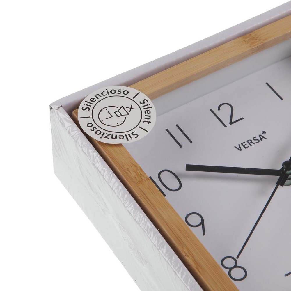Horloge de table Versa Blanc Minimaliste