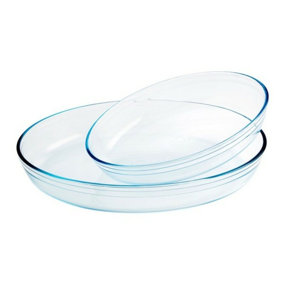 Auflaufformset für den Backofen Ô Cuisine 334SA06 Durchsichtig Glas