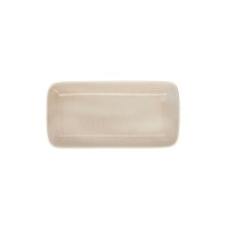 Tablett für Snacks Ariane Porous 28 x 14 cm aus Keramik Beige (6 Stück)