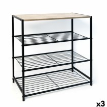 Regal Vinthera Moa Metall Holz MDF 60 x 30 x 63,5 cm (3 Stück)
