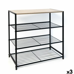 Shelves Vinthera Moa Metal MDF Wood 60 x 30 x 63,5 cm (3 Units)