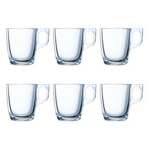 Satz von Kaffeetassen Luminarc Nuevo Durchsichtig Glas 90 ml 6 Stücke