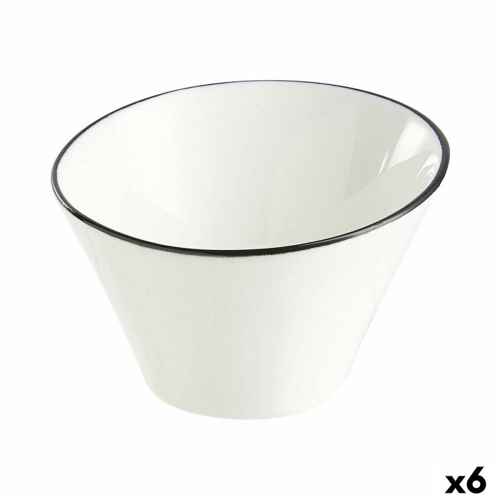 Schüssel für Vorspeisen Arcoroc Appetizer Filet Bl zweifarbig aus Keramik 9,5 cm Aperitif (6 Stück)