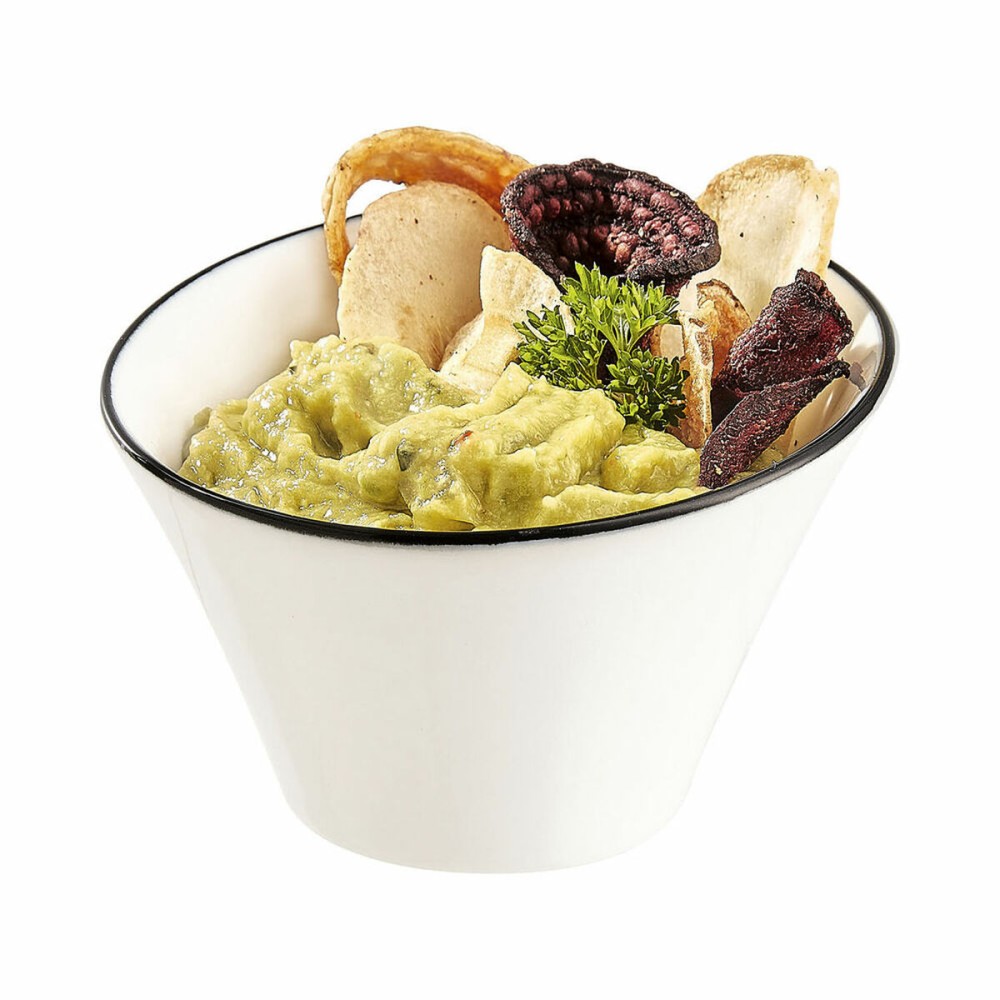 Schüssel für Vorspeisen Arcoroc Appetizer Filet Bl zweifarbig aus Keramik 9,5 cm Aperitif (6 Stück)