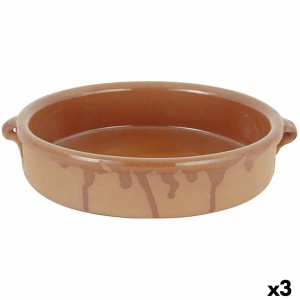 Kochtopf Barro Clasico Braun aus Keramik Ø 28 cm (3 Stück)
