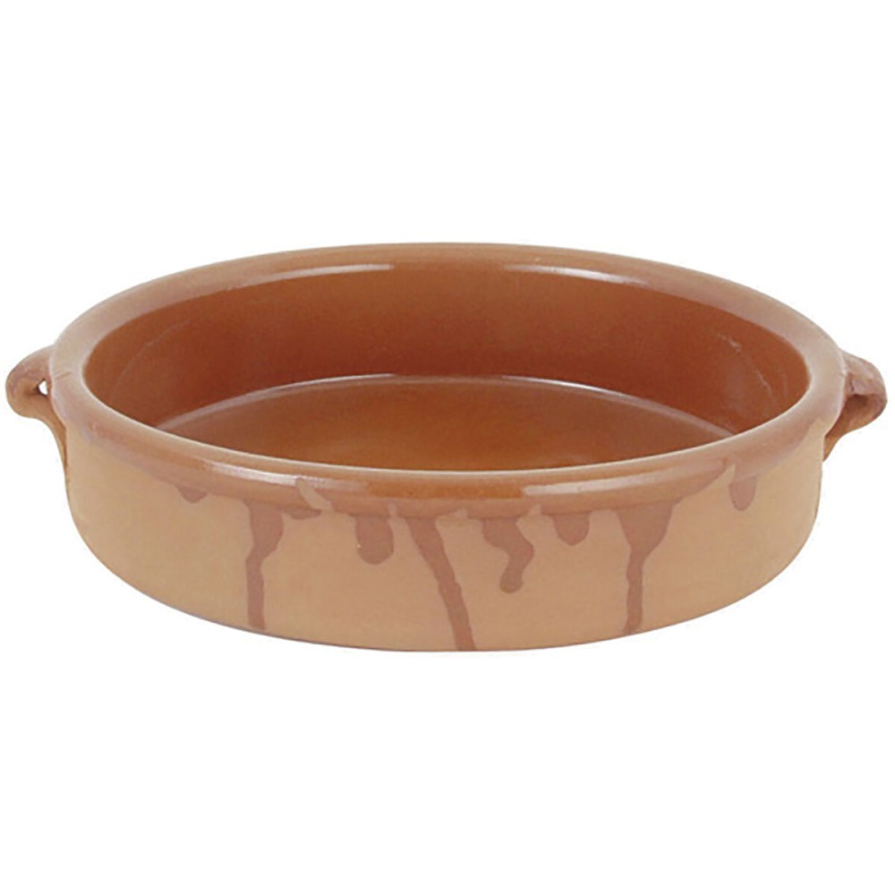 Saucepan Barro Clasico Brown Ceramic Ø 28 cm (3 Units)
