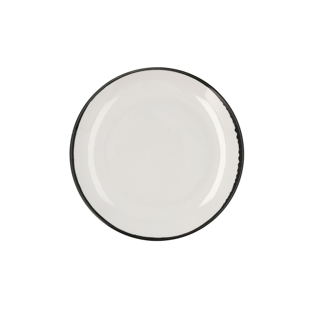 Flacher Teller Ariane Vital Filo Weiß aus Keramik Ø 27 cm (6 Stück)