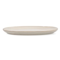 Flacher Teller Bidasoa Ikonic Weiß aus Keramik 20,2 x 19,7 cm (6 Stück) (Pack 6x)