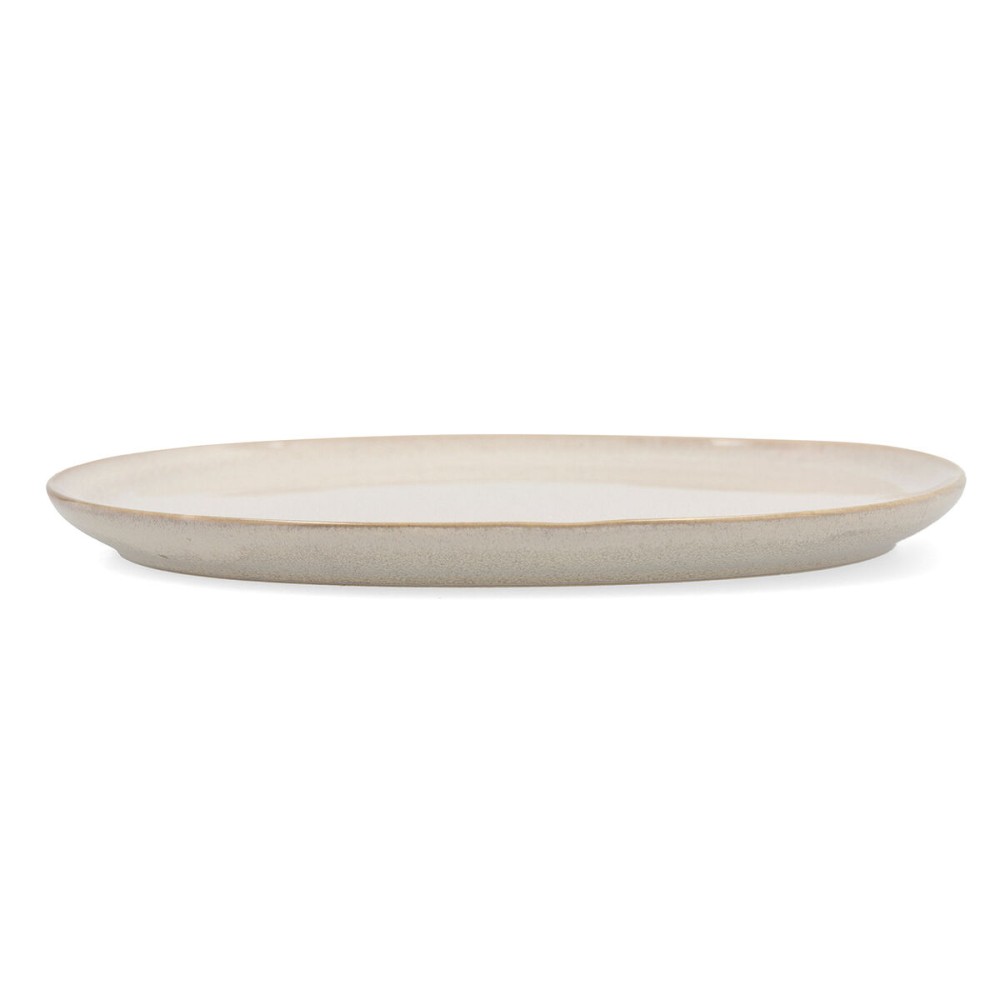 Flacher Teller Bidasoa Ikonic Weiß aus Keramik 20,2 x 19,7 cm (6 Stück) (Pack 6x)