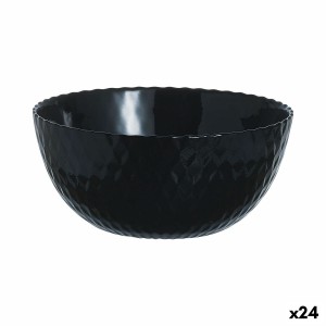 Snack Bowl Luminarc Pampille Noir Black (24 Units)