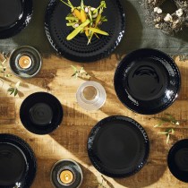 Schüssel für Vorspeisen Luminarc Pampille Noir Schwarz (24 Stück)