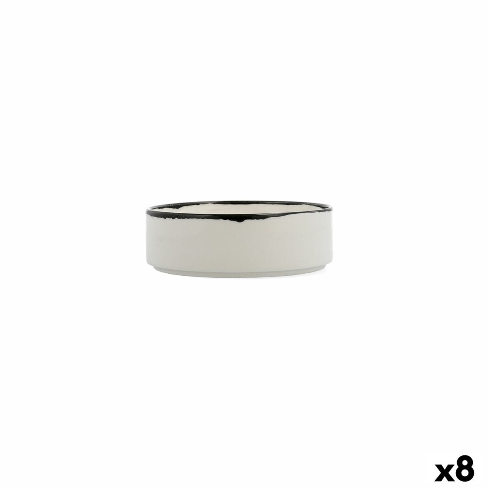 Ensemble à apértif Ariane Vital Filo Blanc Céramique 16 cm (8 Unités)