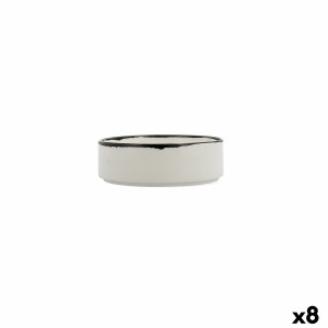 Satz für Appetithäppchen Ariane Vital Filo Weiß aus Keramik 16 cm (8 Stück)