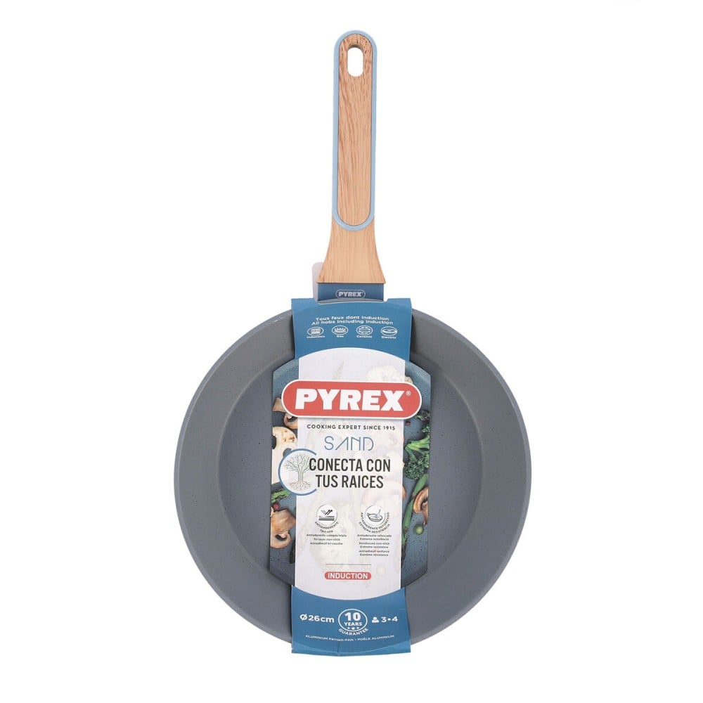 Pfanne Pyrex Sand Geschmiedetes Aluminium Blau 26 cm