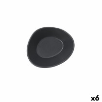 Ensemble à apértif Bidasoa Cosmos Gris Céramique 12 cm (6 Unités)