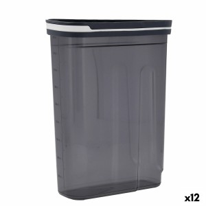 Food Preservation Container Quid City Grey 2,7 L With lid Dispenser (12 Units)