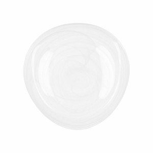 Flacher Teller Quid Boreal Weiß Glas Ø 30 cm (6 Stück) (Pack 6x)