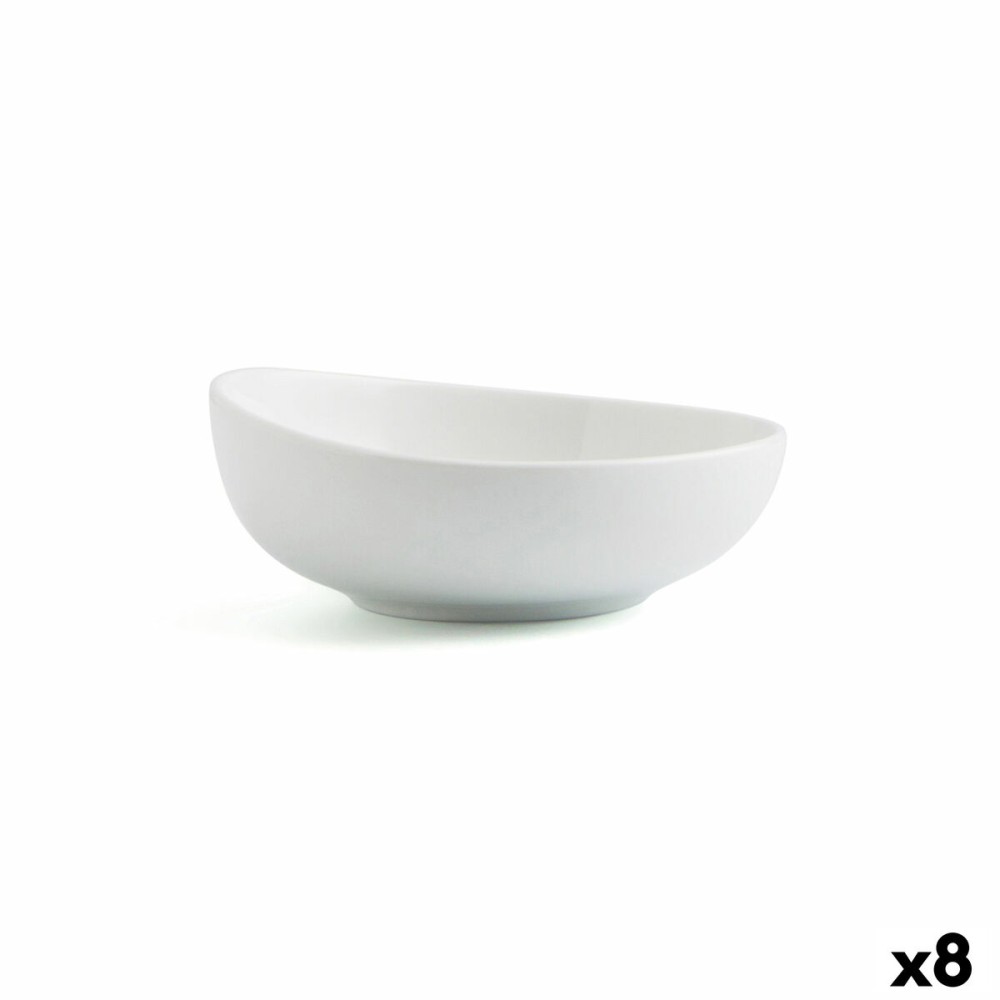 Bol pour Apéritifs Ariane Vital Coupe Blanc Céramique (8 Unités)