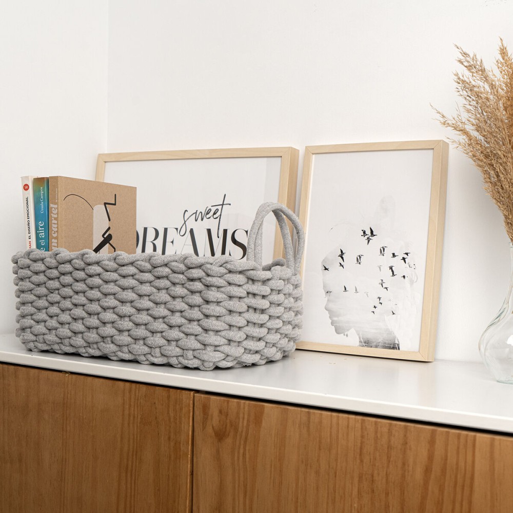 Multi-purpose basket Vinthera Moa Cotton 35 x 25 x 13 cm