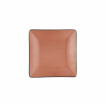 Flacher Teller Bidasoa Gio Braun Kunststoff 18 x 18 cm (12 Stück)