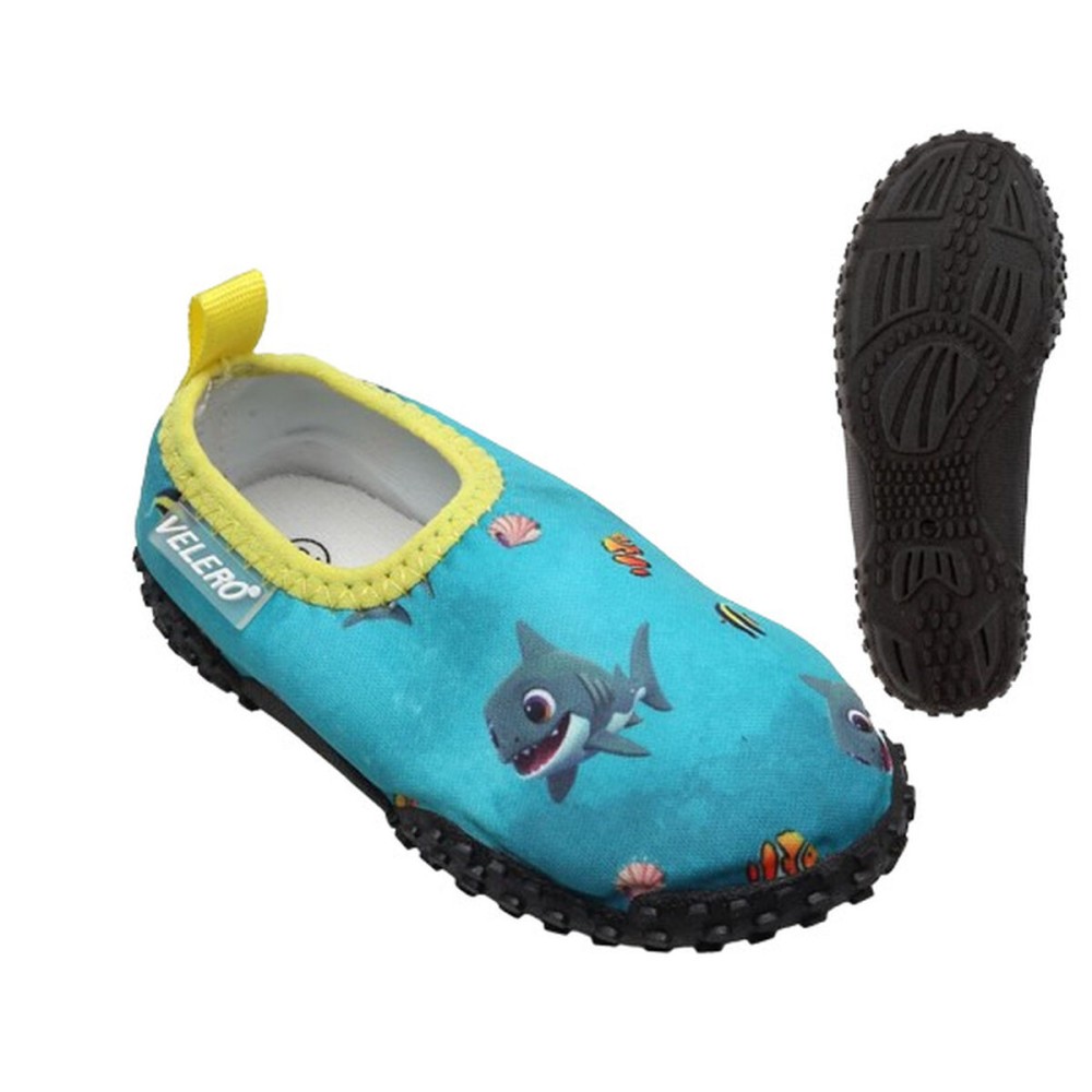 Chaussures aquatiques pour Enfants Bleu Requin