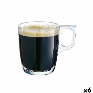 Satz von Kaffeetassen Luminarc Nuevo Durchsichtig Glas 90 ml (6 Stück)