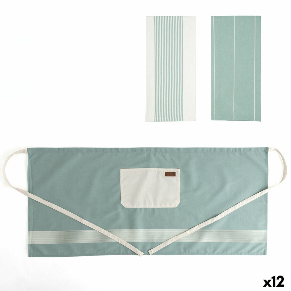 Ensemble de Cuisine Vinthera Okapi Due Bicolore 40 x 60 cm 50 x 110 cm 3 Pièces