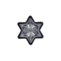 Gebäckbackform Quid Sweet Grey Grau Metall 21 x 5 cm (12 Stück)