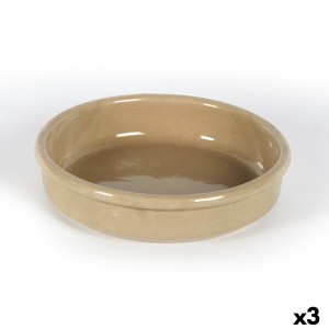 Saucepan Anaflor Barro Anaflor Brown Ceramic Ø 21 cm (3 Units)