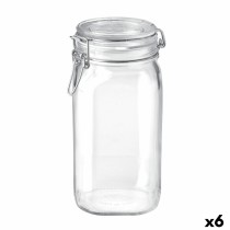 Glass Jar Bormioli Rocco Fido Transparent (6 Units)