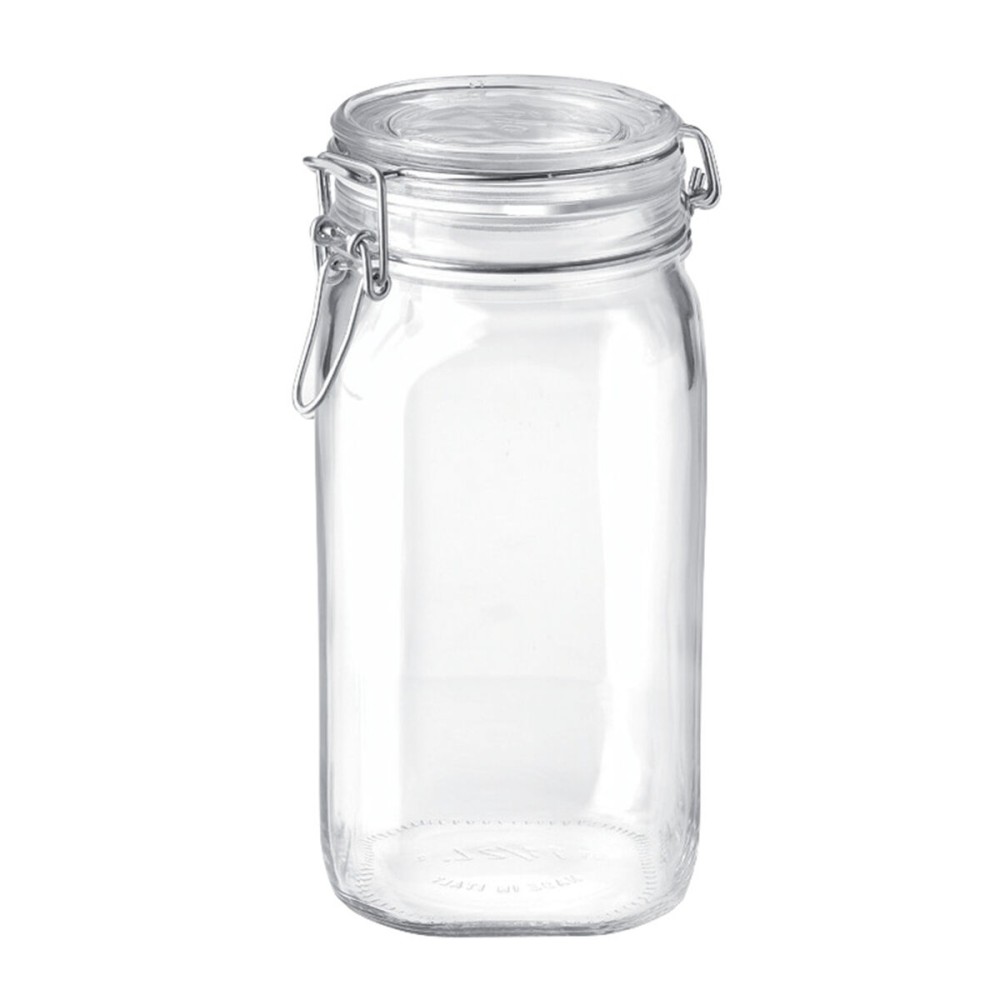 Glass Jar Bormioli Rocco Fido Transparent (6 Units)