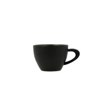 Satz von Kaffeetassen Bidasoa Fosil Schwarz aus Keramik Tonerde 800 ml (12 Stück)