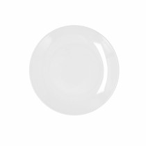 Flacher Teller Bidasoa Glacial Coupe Weiß aus Keramik Ø 21 cm (6 Stück) (Pack 6x)