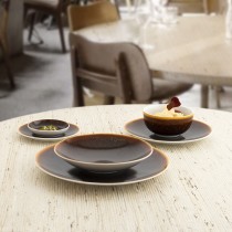 Schüssel für Vorspeisen Ariane Decor Braun aus Keramik 12 cm (12 Stück)