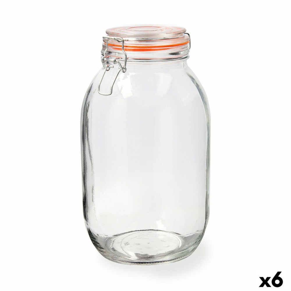 Glass Jar Luminarc New Canette Transparent (6 Units)